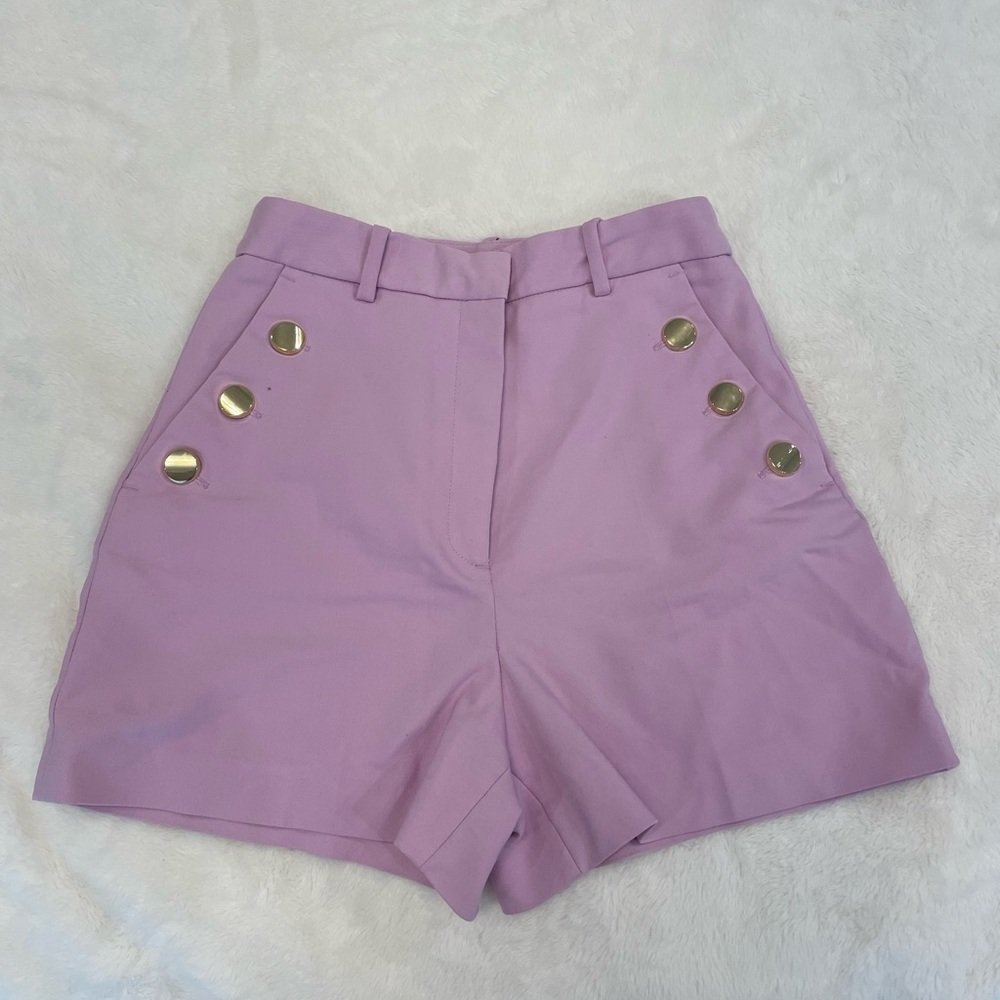 Zara Purple Shorts